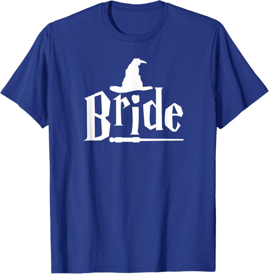 Bride Wizard Hat T-Shirt - T-Shirt | Royal