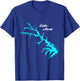 Minimalist Lake Anna, Virginia T-Shirt - T-Shirt | Royal