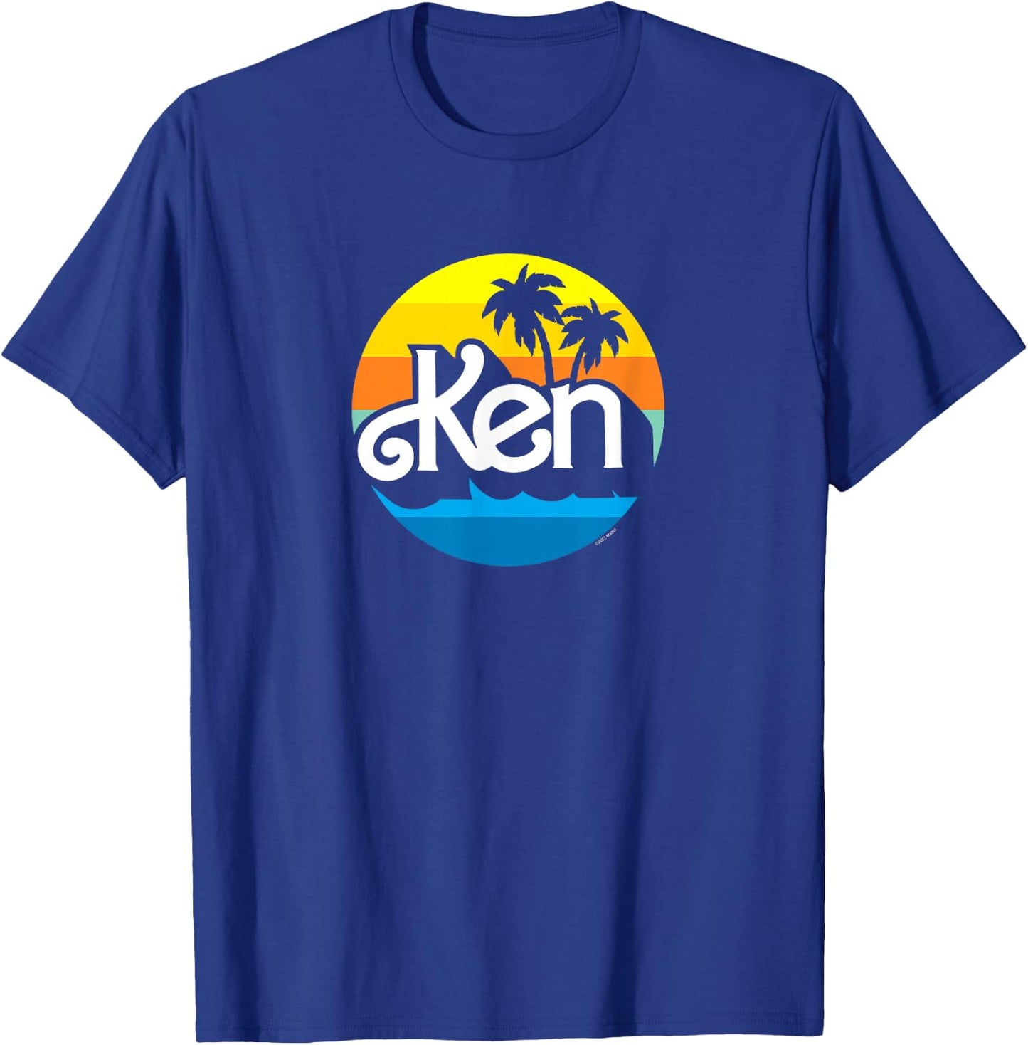 Barbie - Ken Retro Summer T-Shirt - T-Shirt | Royal