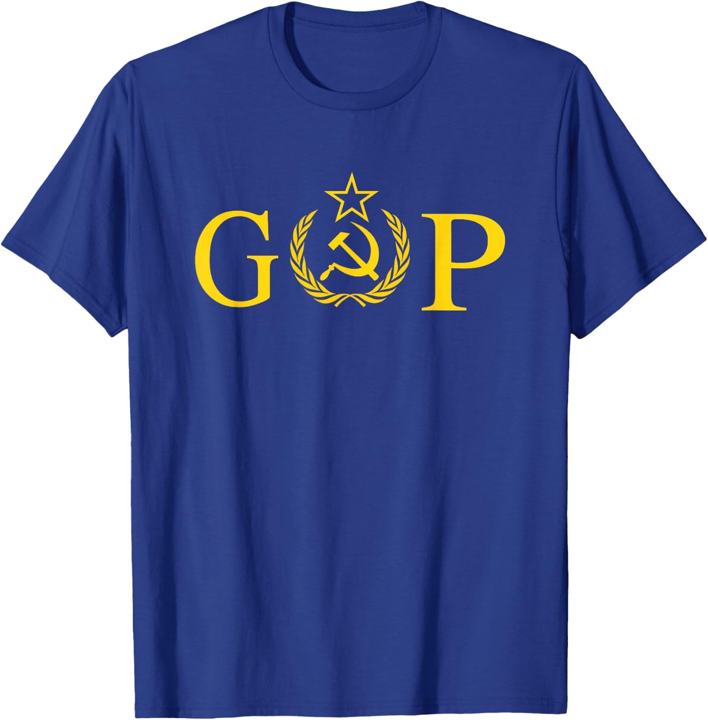Anti Trump Russia Hammer & Sickle GOP Shirt T-Shirt - T-Shirt | Royal