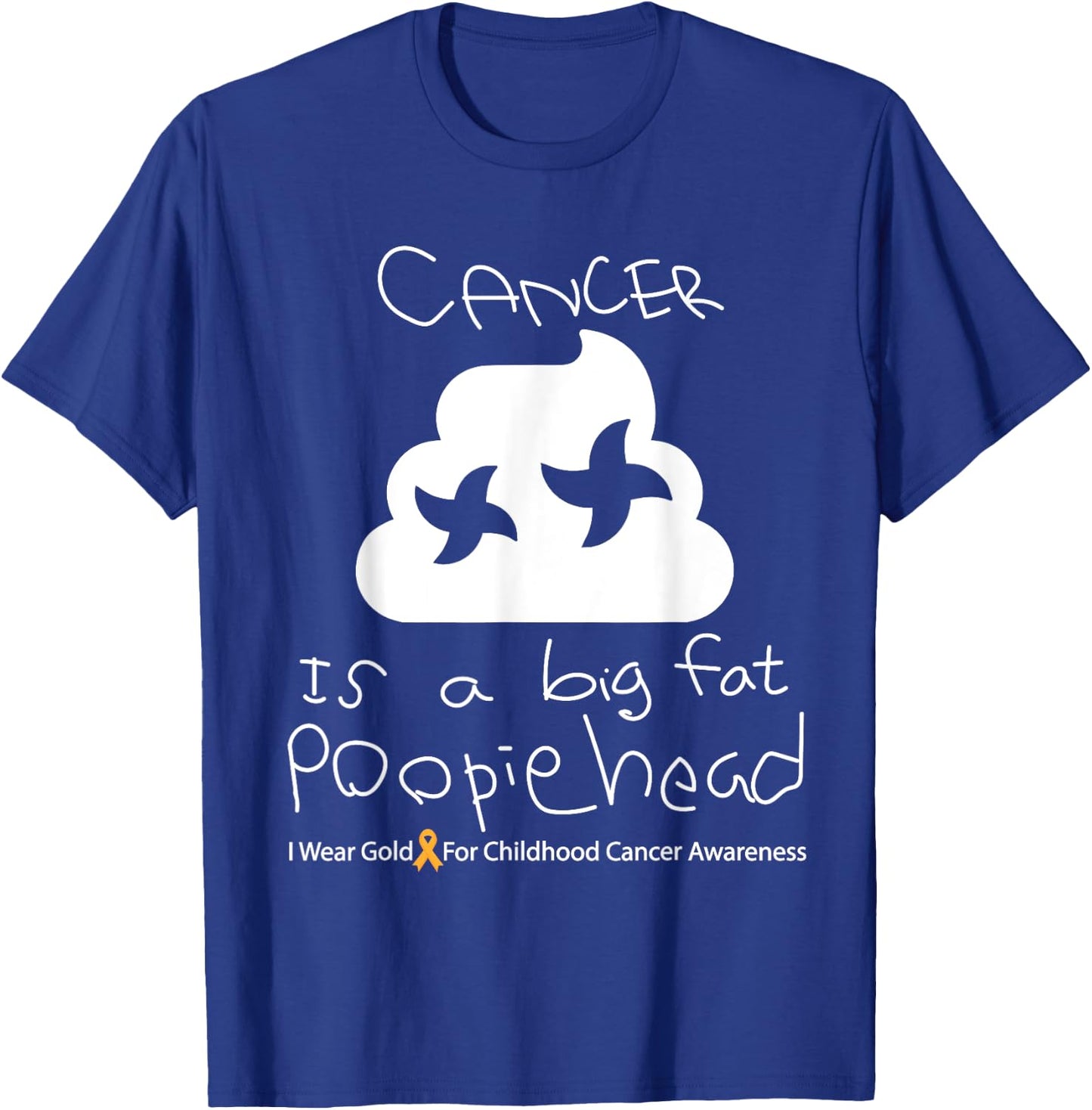 Childhood Cancer Awareness Month Warrior T-Shirt - T-Shirt | Royal