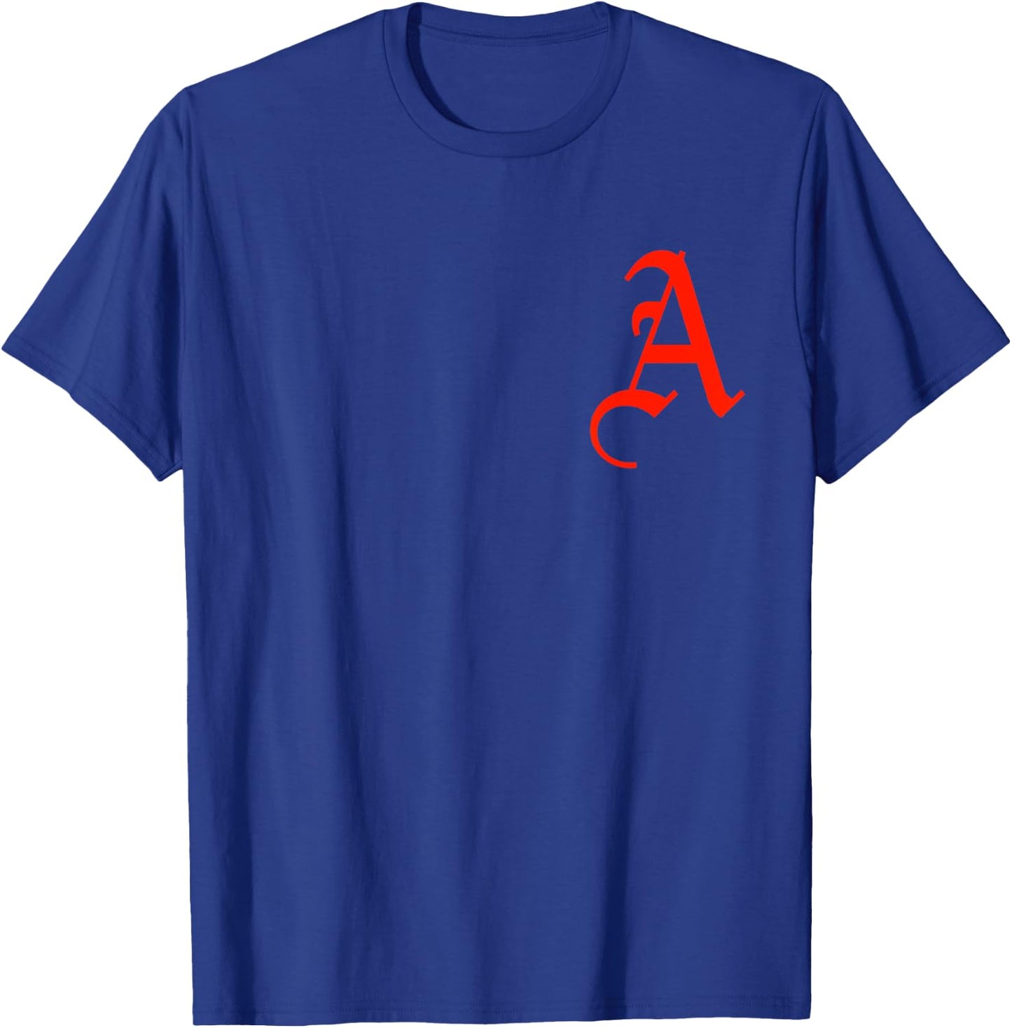 The Scarlet Letter A red T-Shirt - T-Shirt | Royal