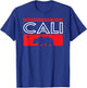 Northern California Nor Cal Bear Design T-Shirt - T-Shirt | Royal