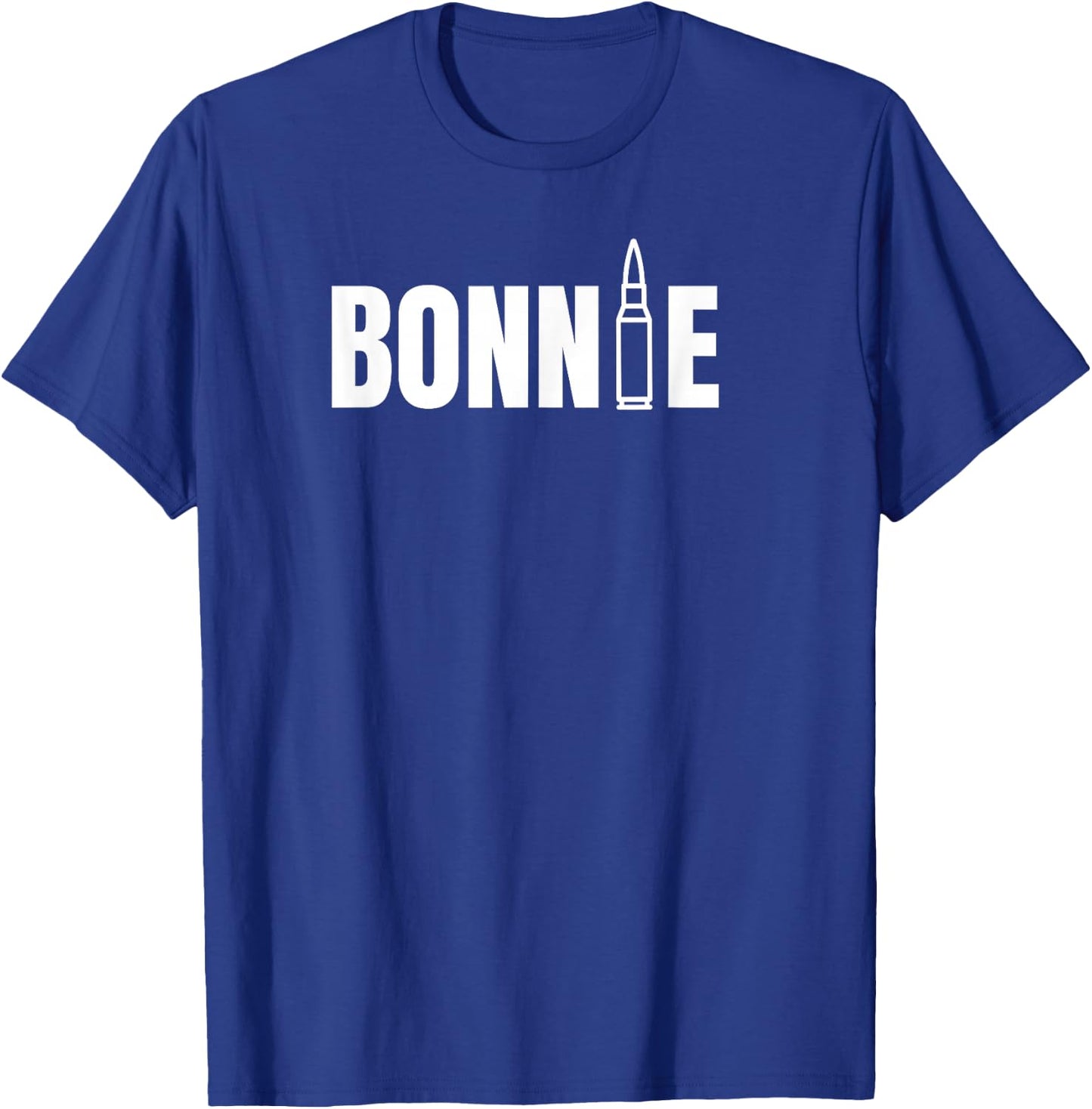 Bonnie & Clyde & Her Matching Couples T-Shirt - T-Shirt | Royal