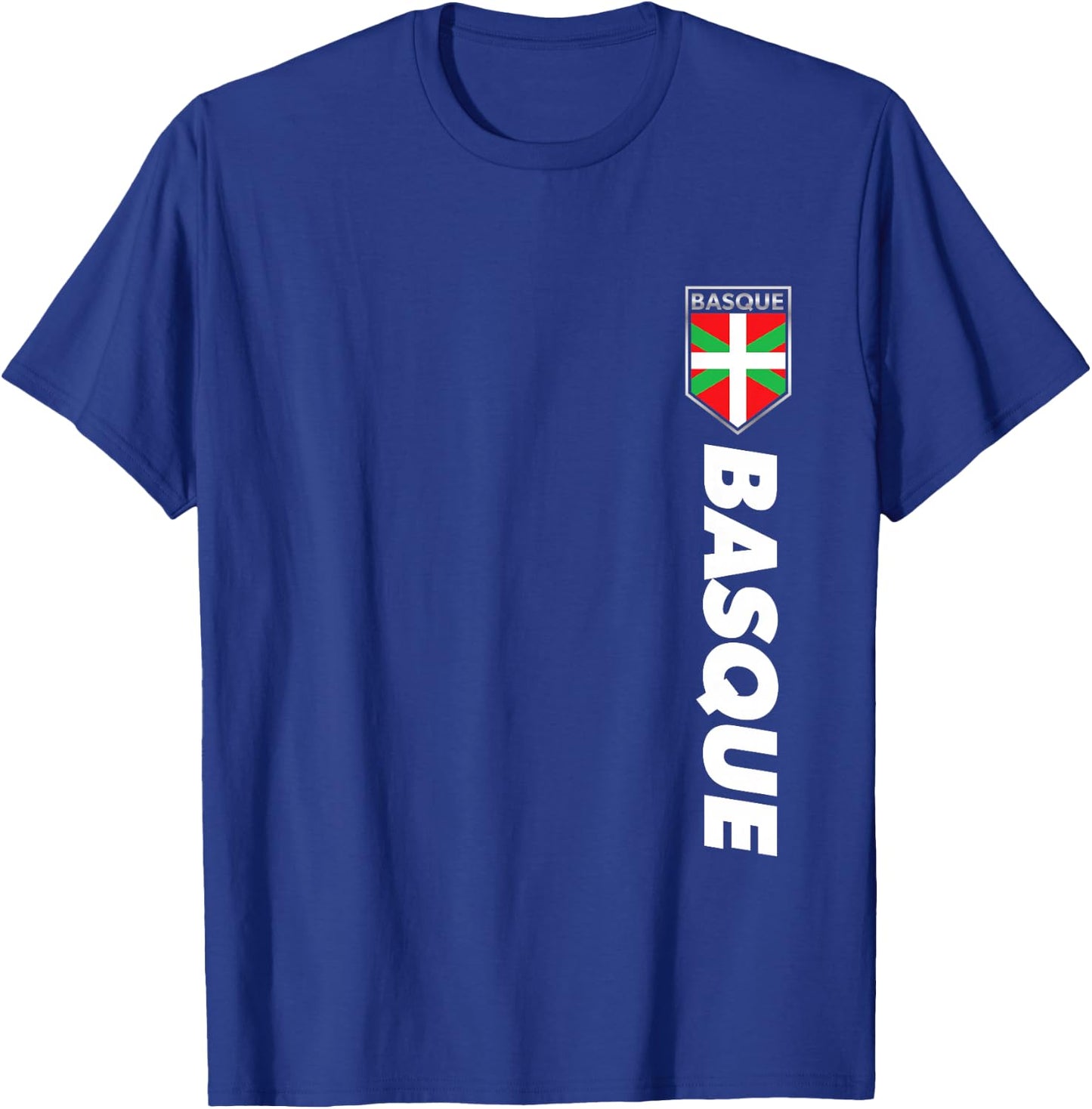 Basque Spain Victory Basque Football Jersey Style T-Shirt - T-Shirt | Royal