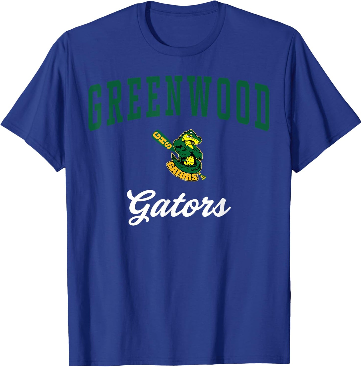 Greenwood High School Gators C3 T-Shirt - T-Shirt | Royal