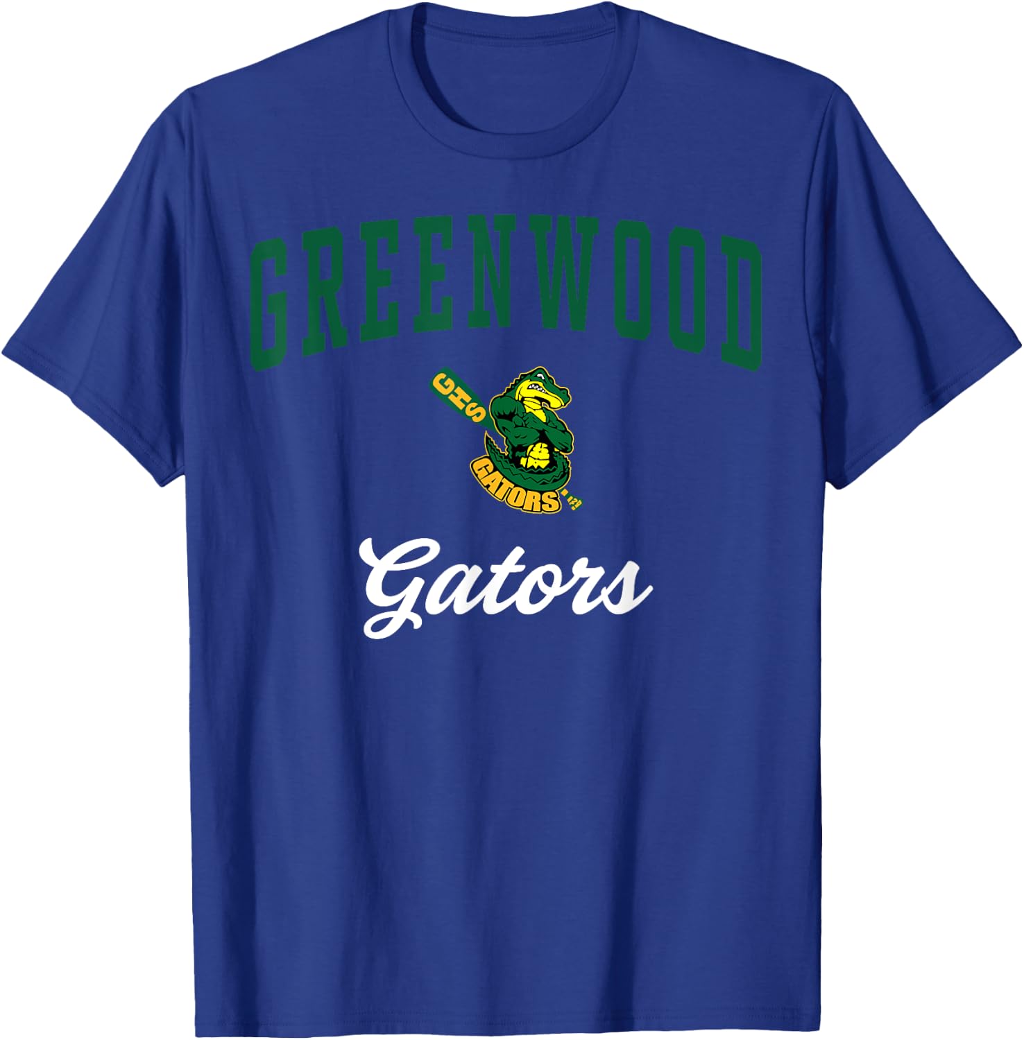 Greenwood High School Gators C3 T-Shirt - T-Shirt | Royal