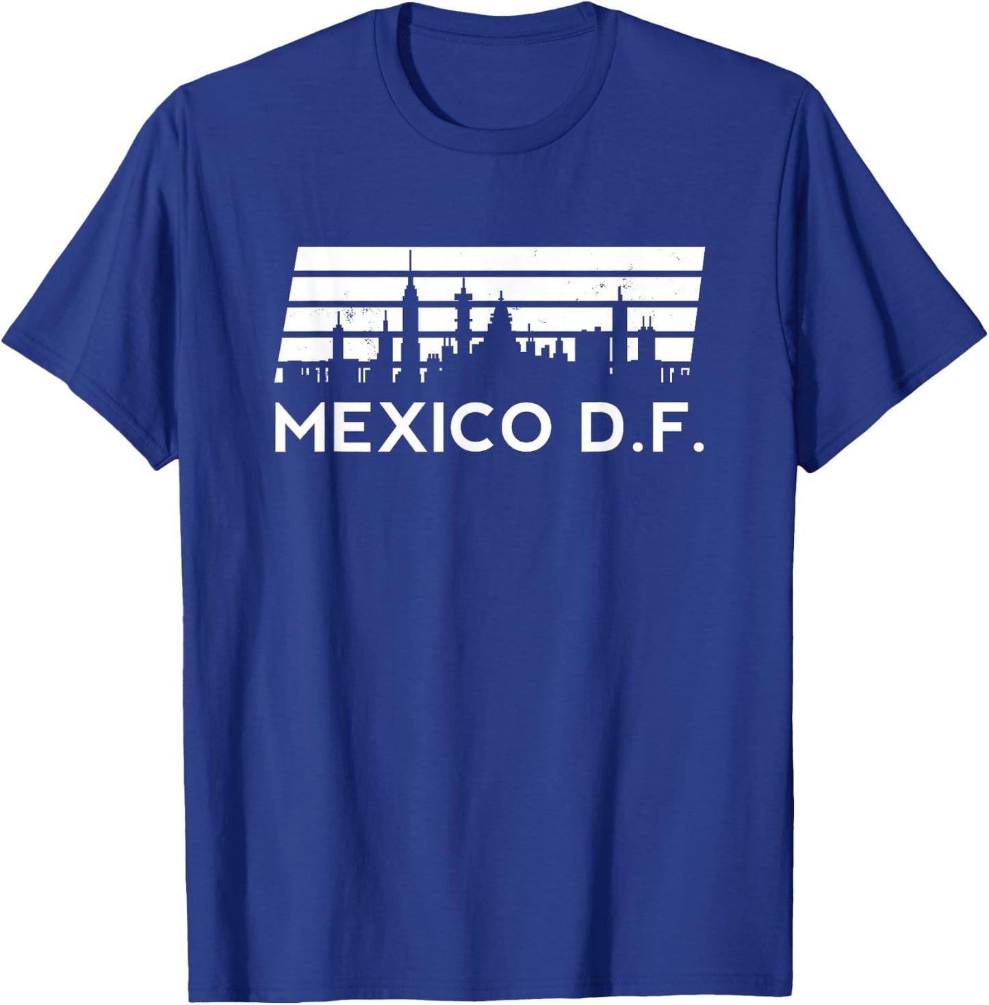Mexico DF Retro Mexican Peso Ciudad Districto Federal Guey T-Shirt - T-Shirt | Royal