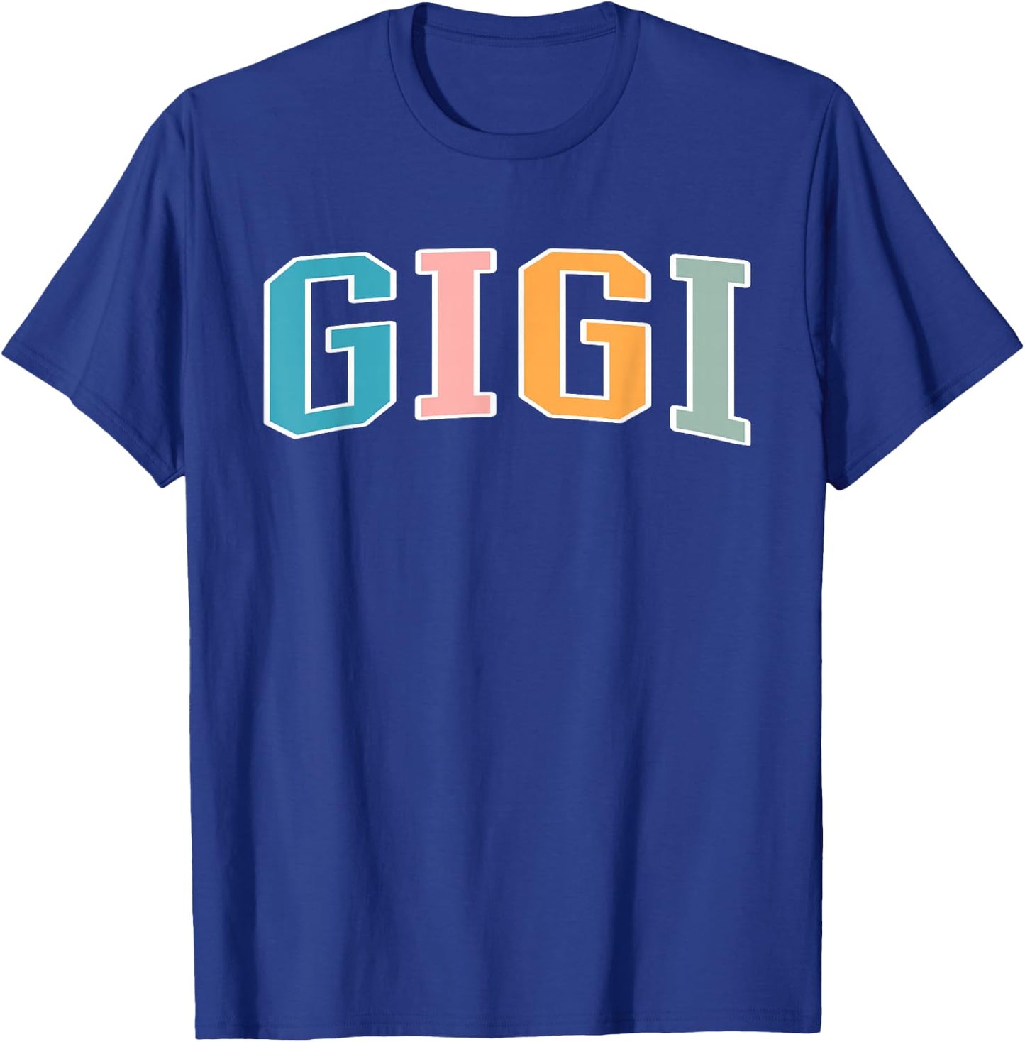 Gigi for Grandma Grandmother Announcement Mothers Day T-Shirt - T-Shirt | Royal