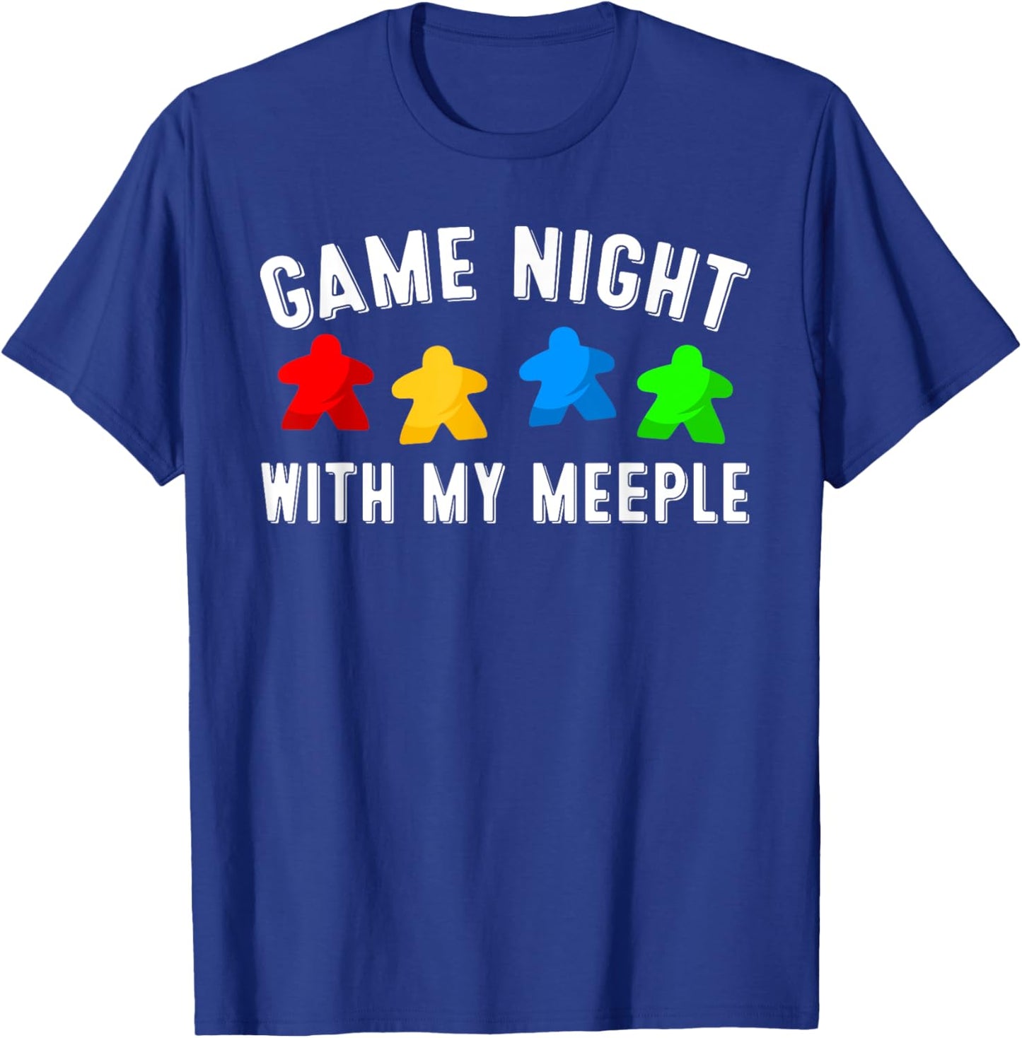 Funny Game Night Gift Board Gamer Men Women Boys Girls T-Shirt - T-Shirt | Royal