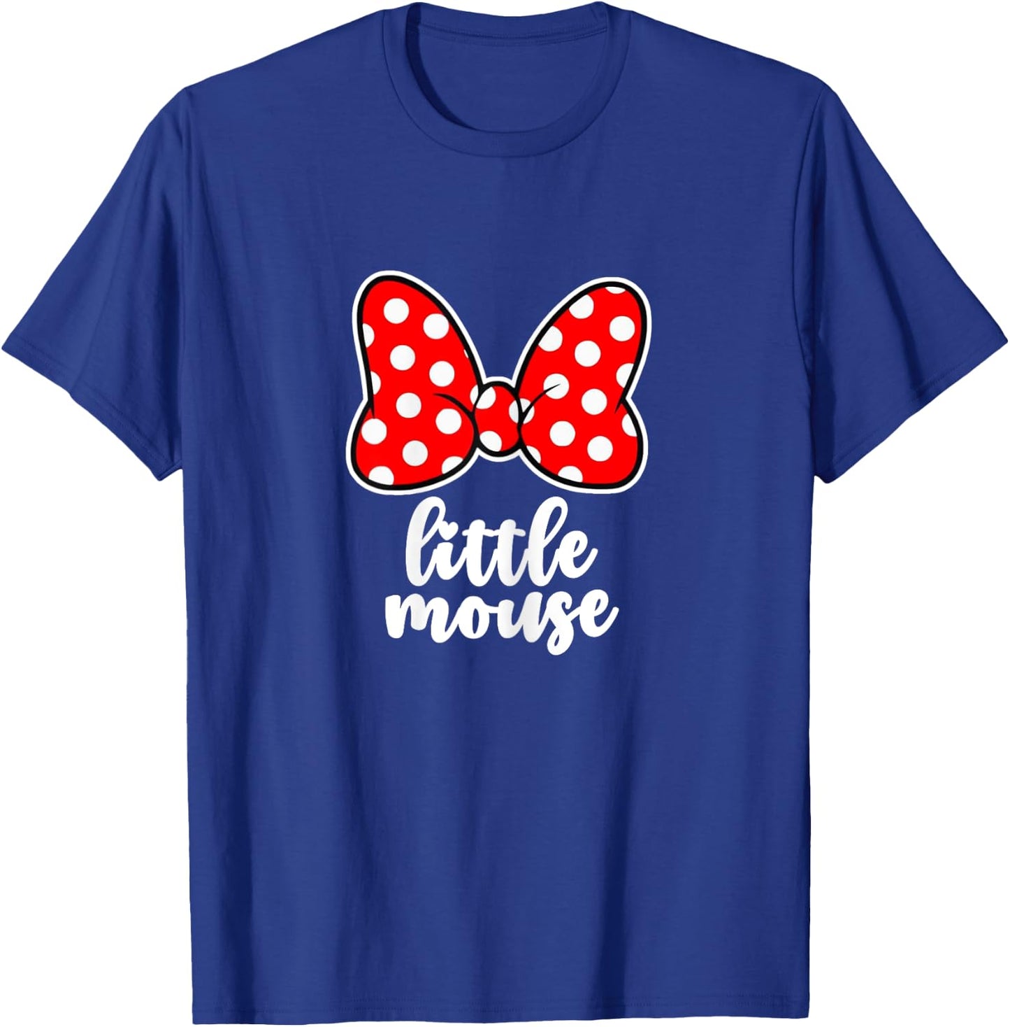 Kids Little Mouse Family Vacation Bow - Youth, Toddler T-Shirt - T-Shirt | Royal