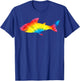 Shark Tie Dye Rainbow | Jawsome Men Women Kids Boys T-Shirt - T-Shirt | Royal