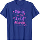 Rejoice In The Lord Always - Philippians 4:4 Christian Bible T-Shirt - T-Shirt | Royal