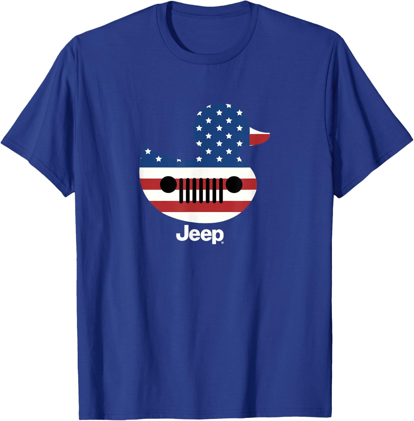Jeep Duck Flag T-Shirt - T-Shirt | Royal