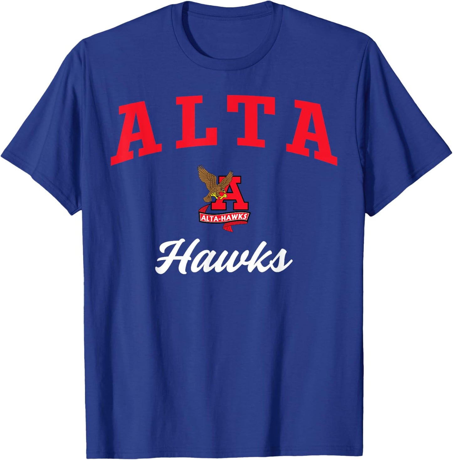 Alta High School Hawks C3 T-Shirt - T-Shirt | Royal