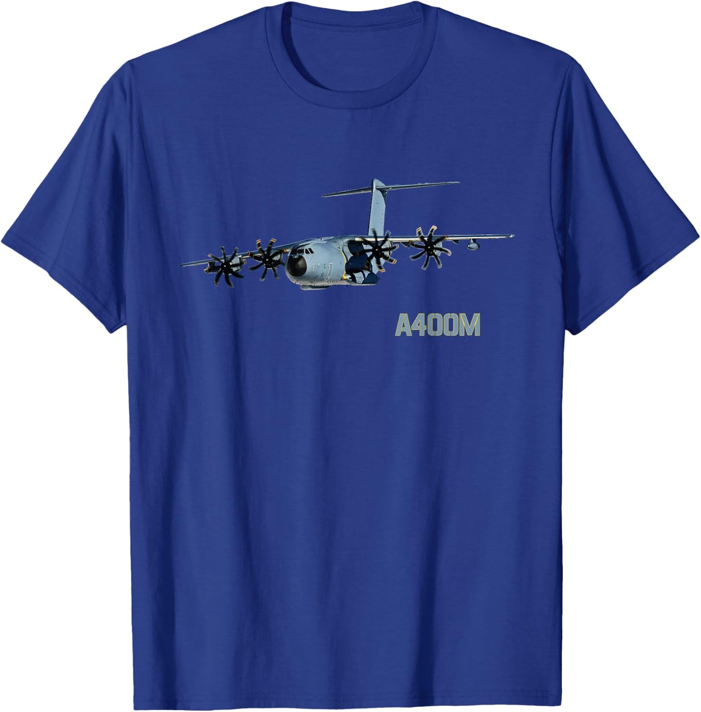 Military transport aircraft A400M T-Shirt - T-Shirt | Royal
