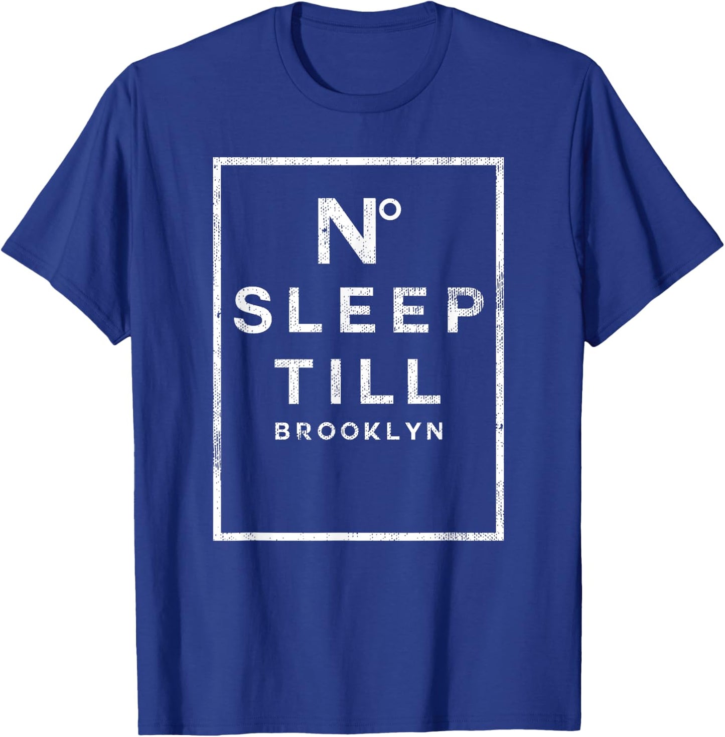 Designer No Sleep til Brooklyn Ladies Youth t Shirt T-Shirt - T-Shirt | Royal