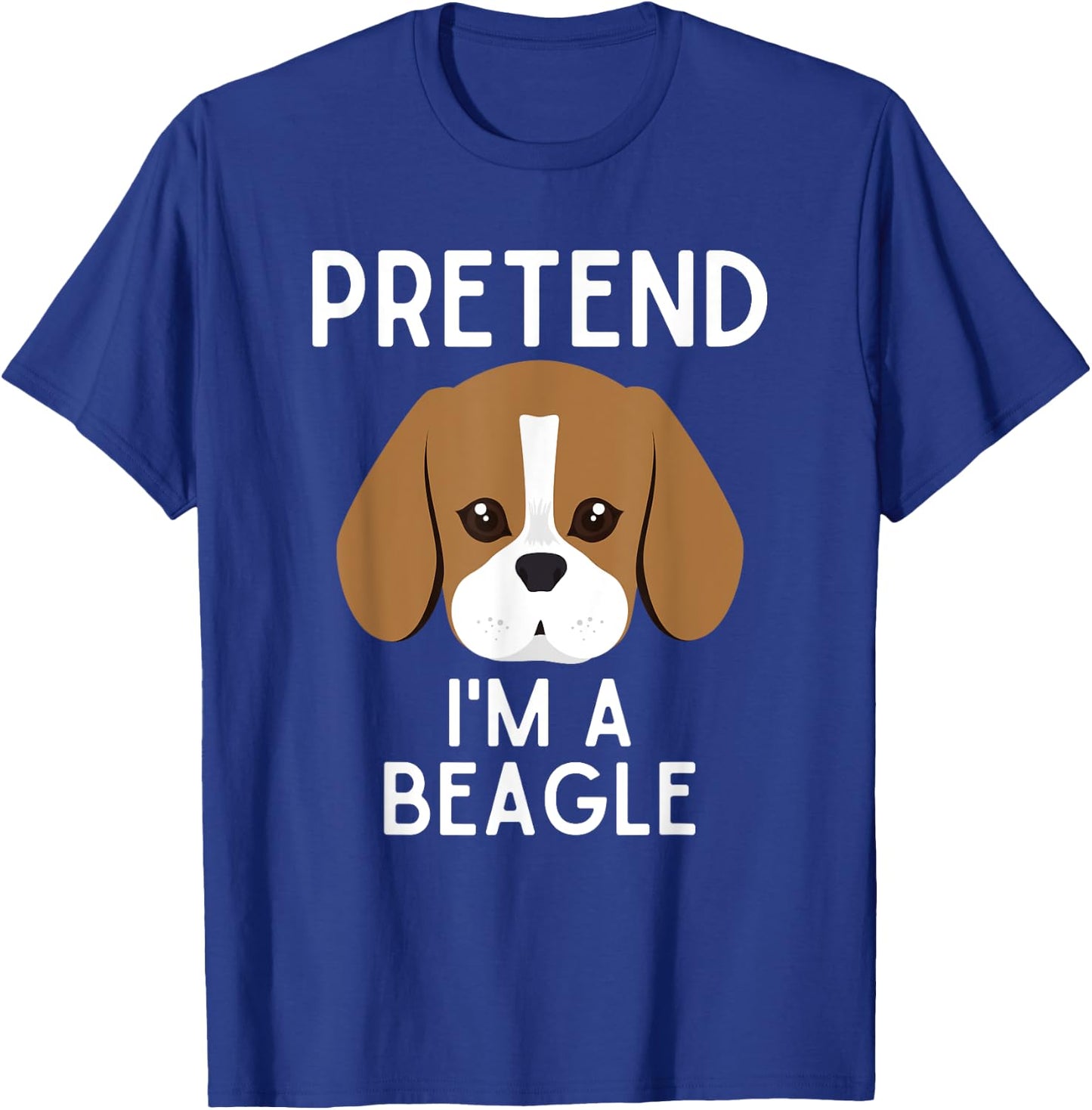 Halloween Beagle Costume Men Women Adult Beagle T-Shirt - T-Shirt | Royal
