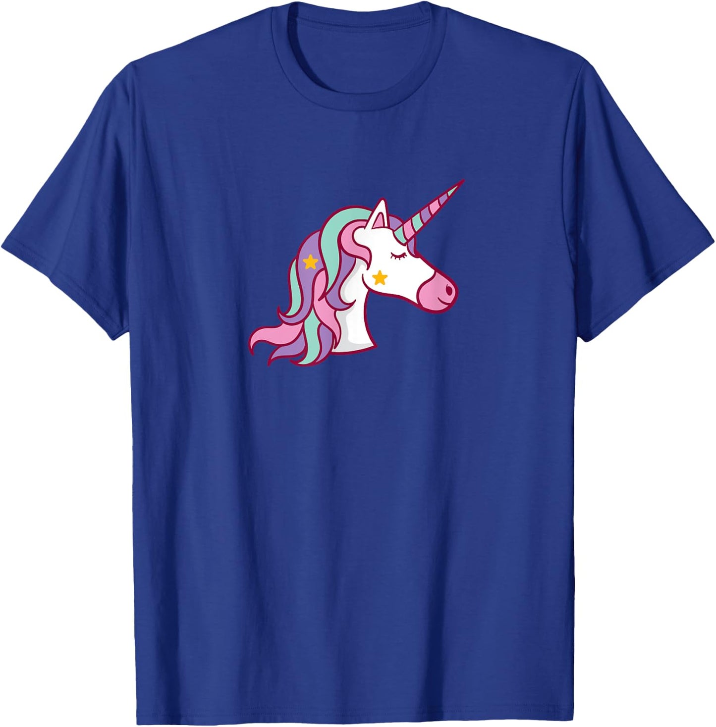 Pink Magic Unicorn Feminine Beautiful Girly Girlie Girl T-Shirt - T-Shirt | Royal