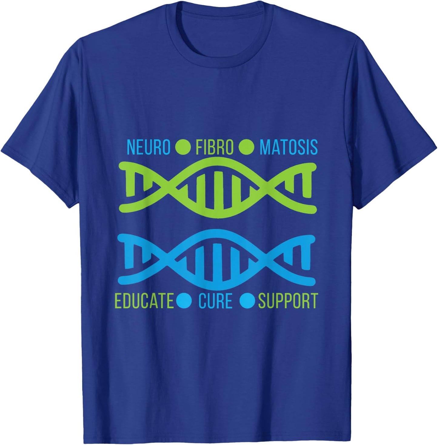 Neurofibromatosis NF Awareness Support Men Women Kids T-Shirt - T-Shirt | Royal