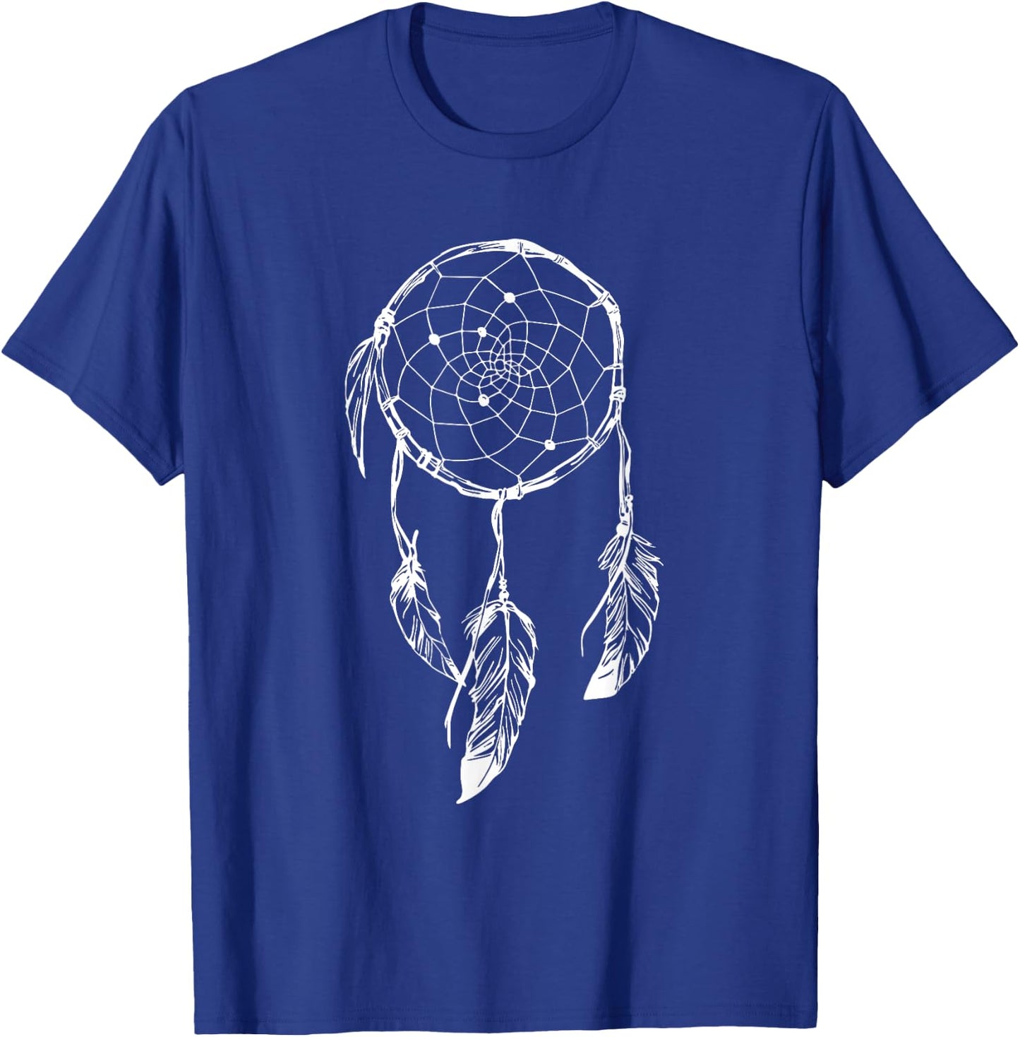Dreamcatcher Mandala Feathers shirt native American T-Shirt - T-Shirt | Royal