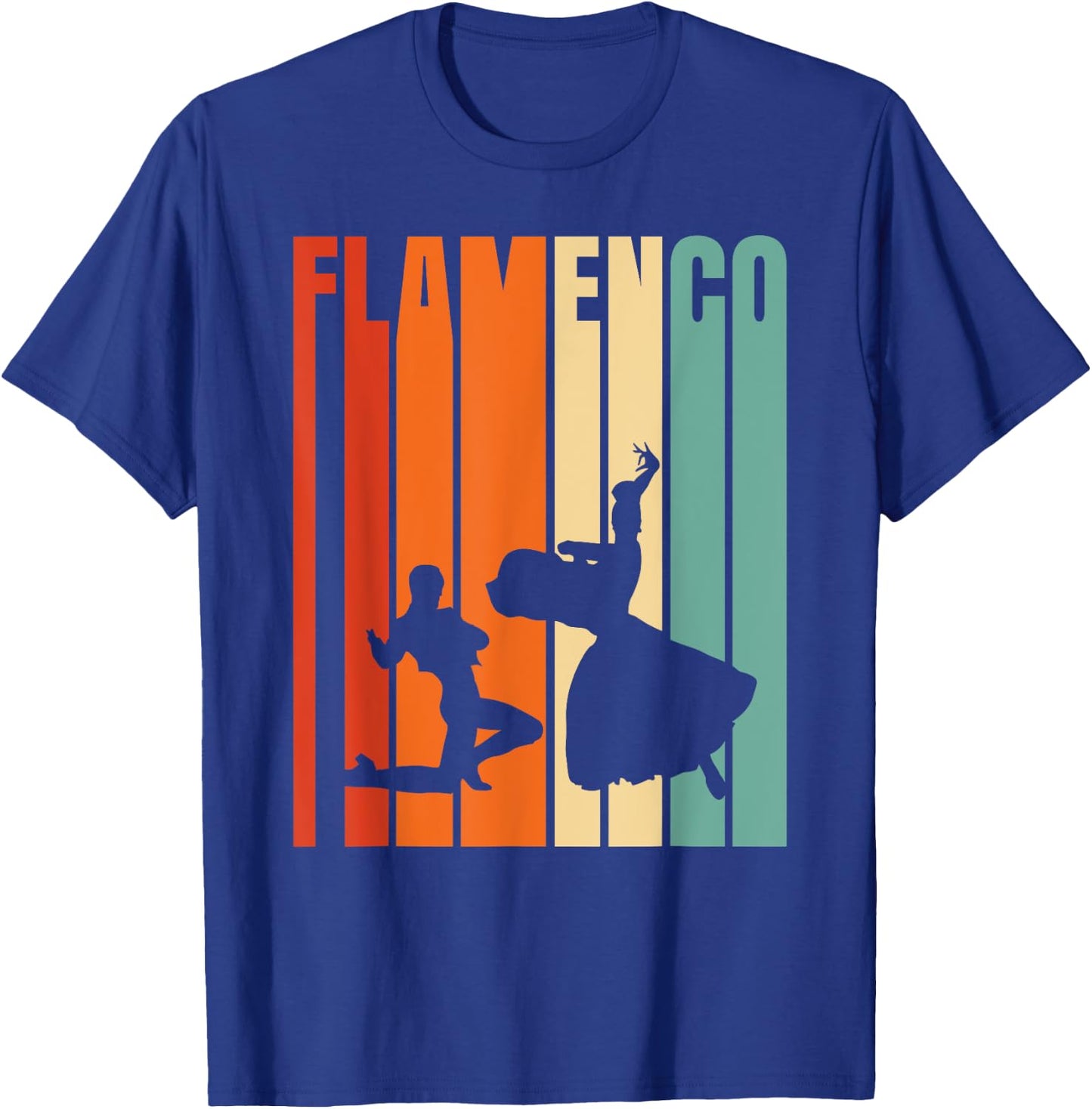 Flamenco Dancer Spanish Music T-Shirt - T-Shirt | Royal