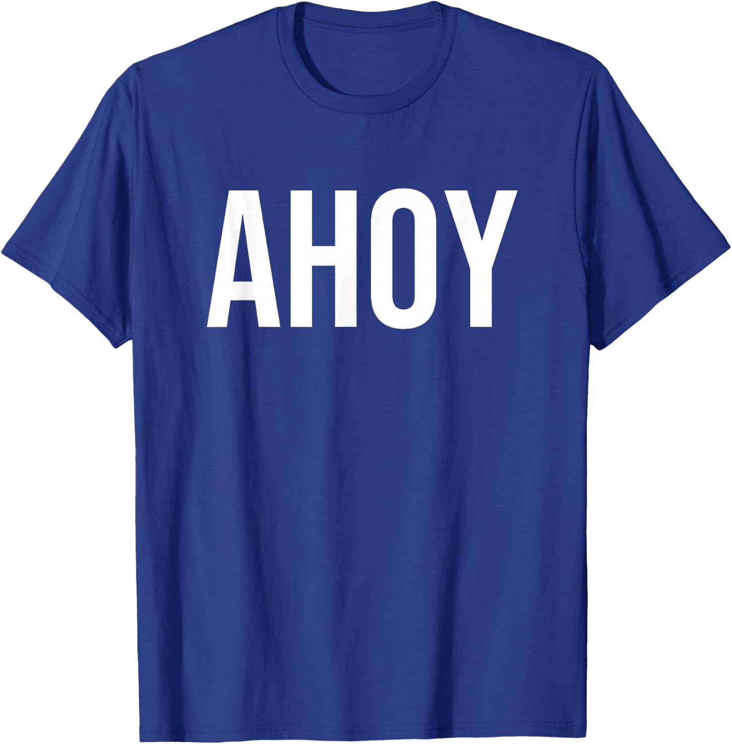 Ahoy T-Shirt - T-Shirt | Royal