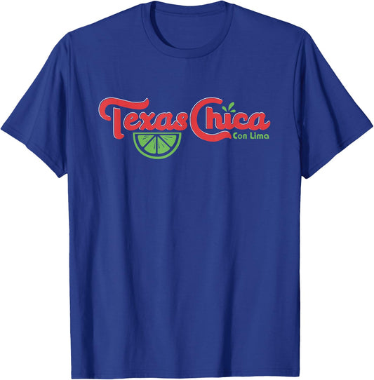 Women Texas Chica Latina Graphic 1 Proud Vintage Texas Pride T-Shirt - T-Shirt | Royal
