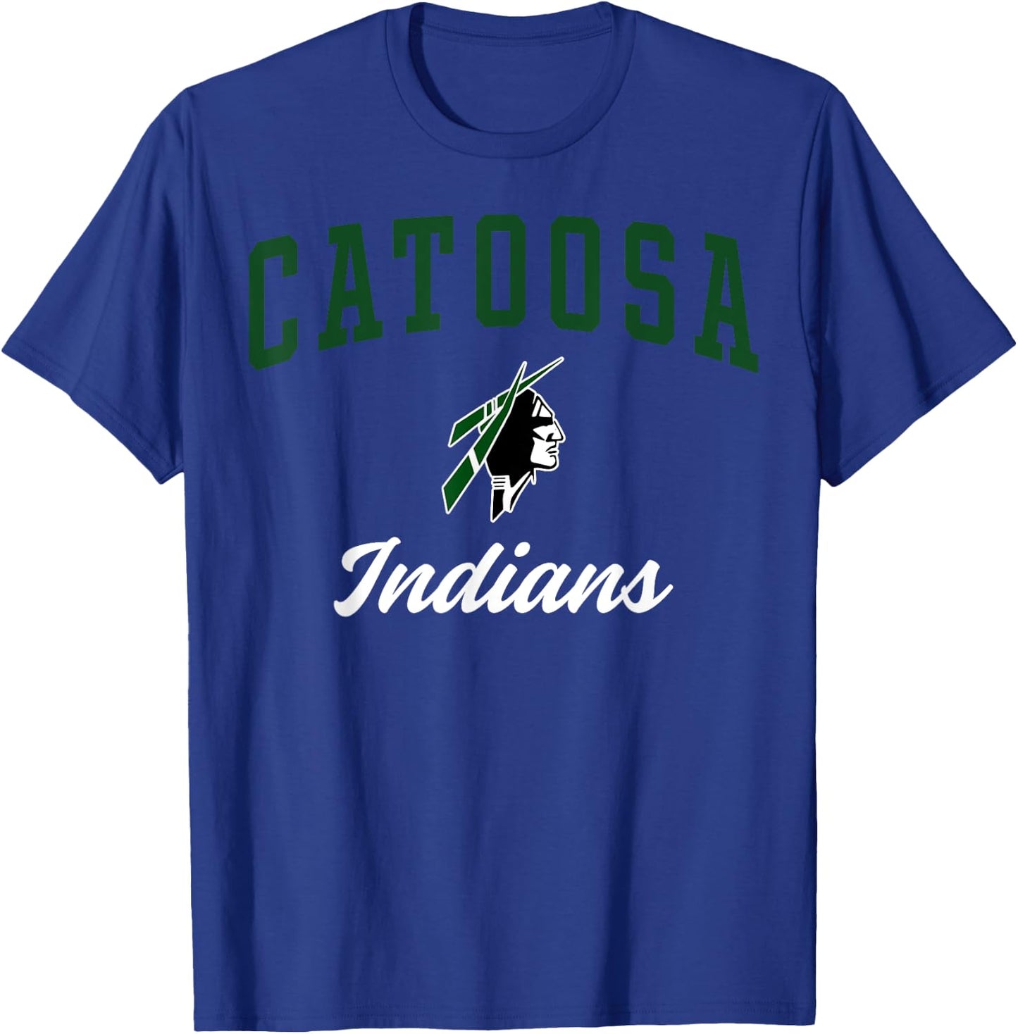Catoosa High School Indians C3 T-Shirt - T-Shirt | Royal