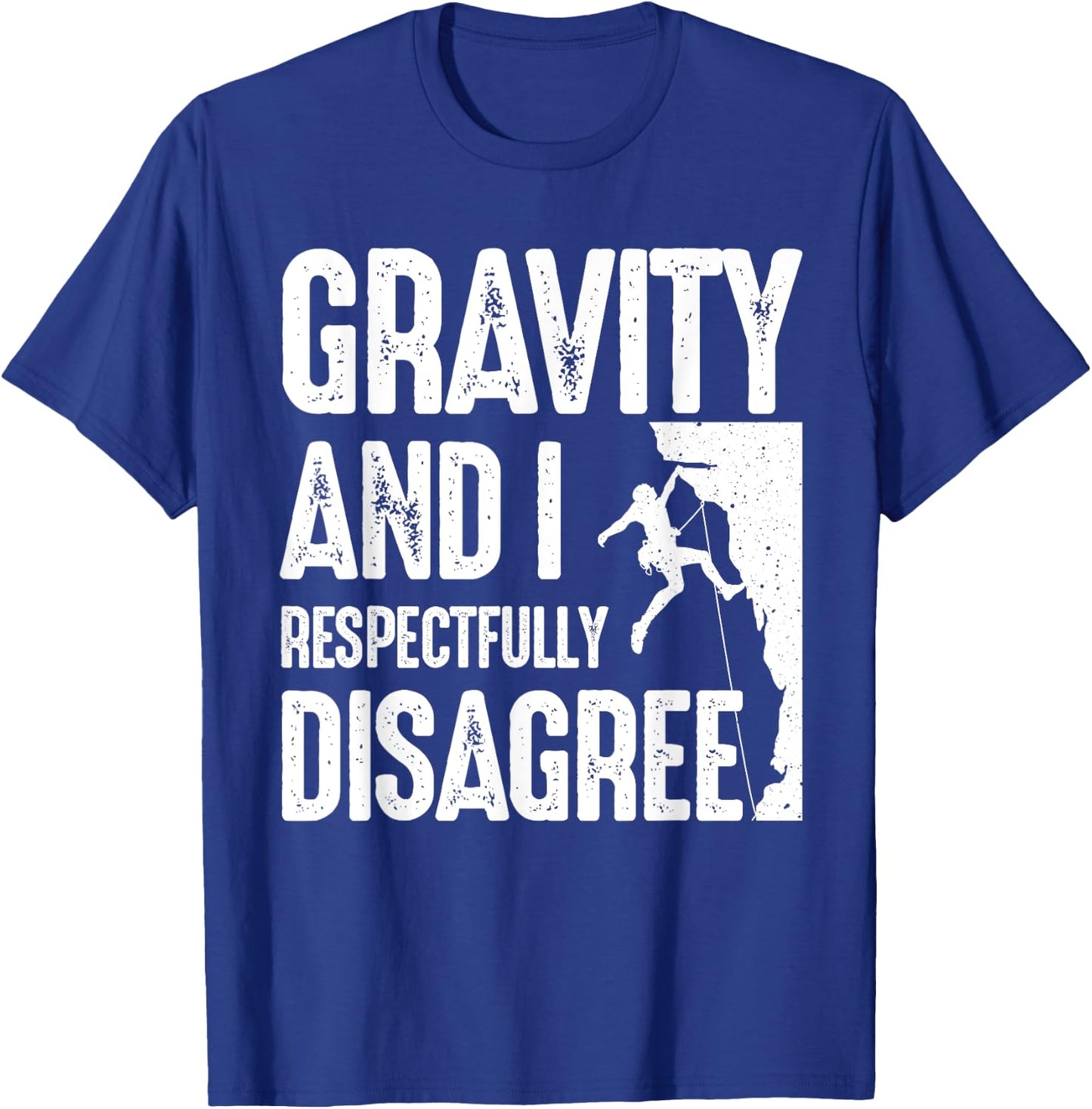 Funny Rock Climbing Design Women Athletes Boulderer T-Shirt - T-Shirt | Royal
