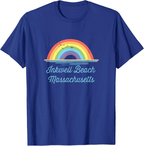 Inkwell Beach Massachusetts Souvenir Graphic Women Kids