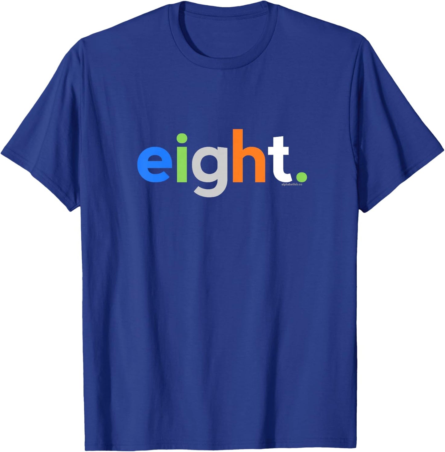 Kids 8th Birthday Shirt Boy 8 Year Old Eight | Party Ideas Age 8 T-Shirt - T-Shirt | Royal