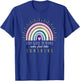 Stay Close to People who Feel Like Sunshine - Boho Rainbow T-Shirt - T-Shirt | Royal