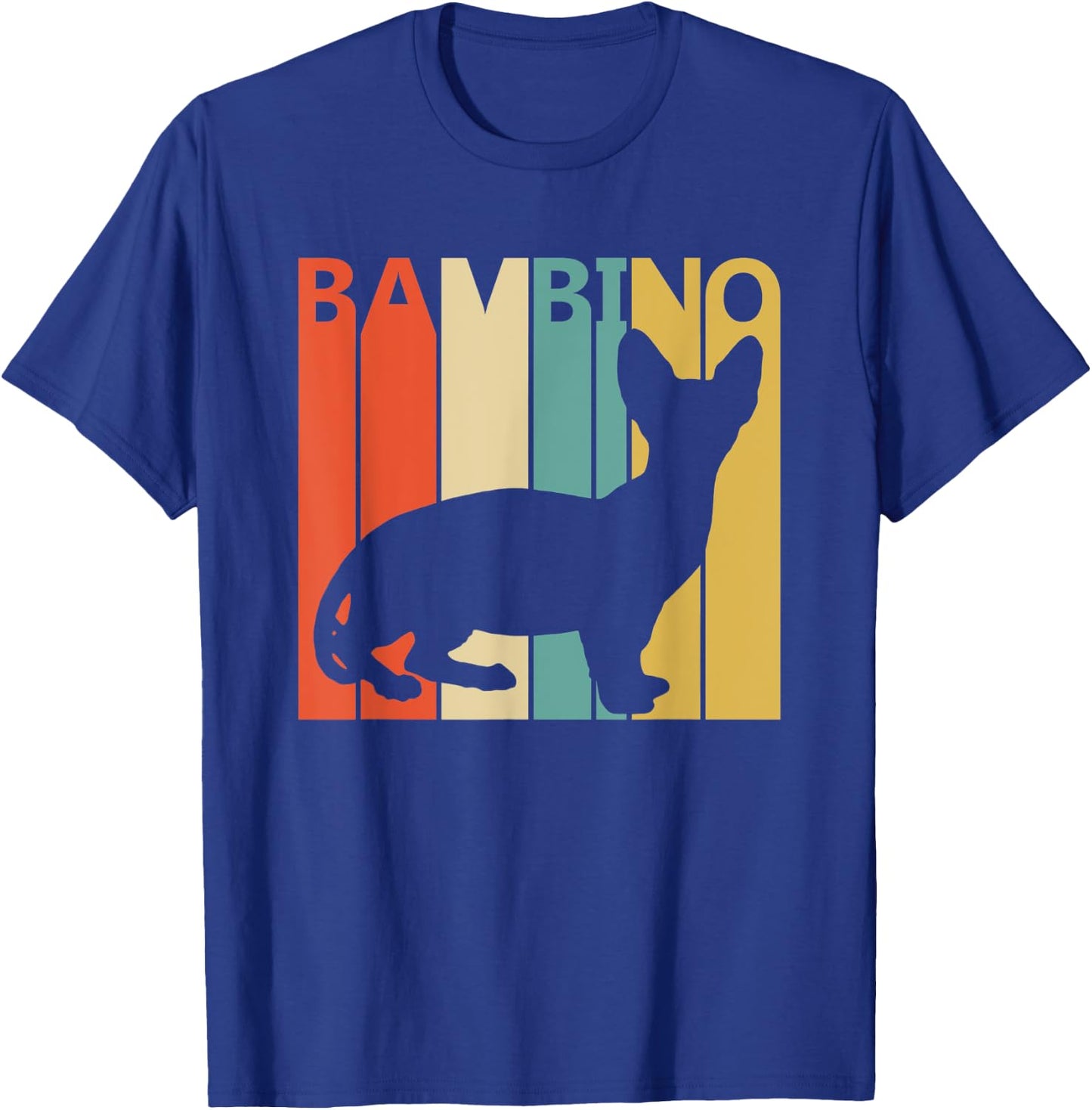 Vintage Bambino Cat T-Shirt - T-Shirt | Royal