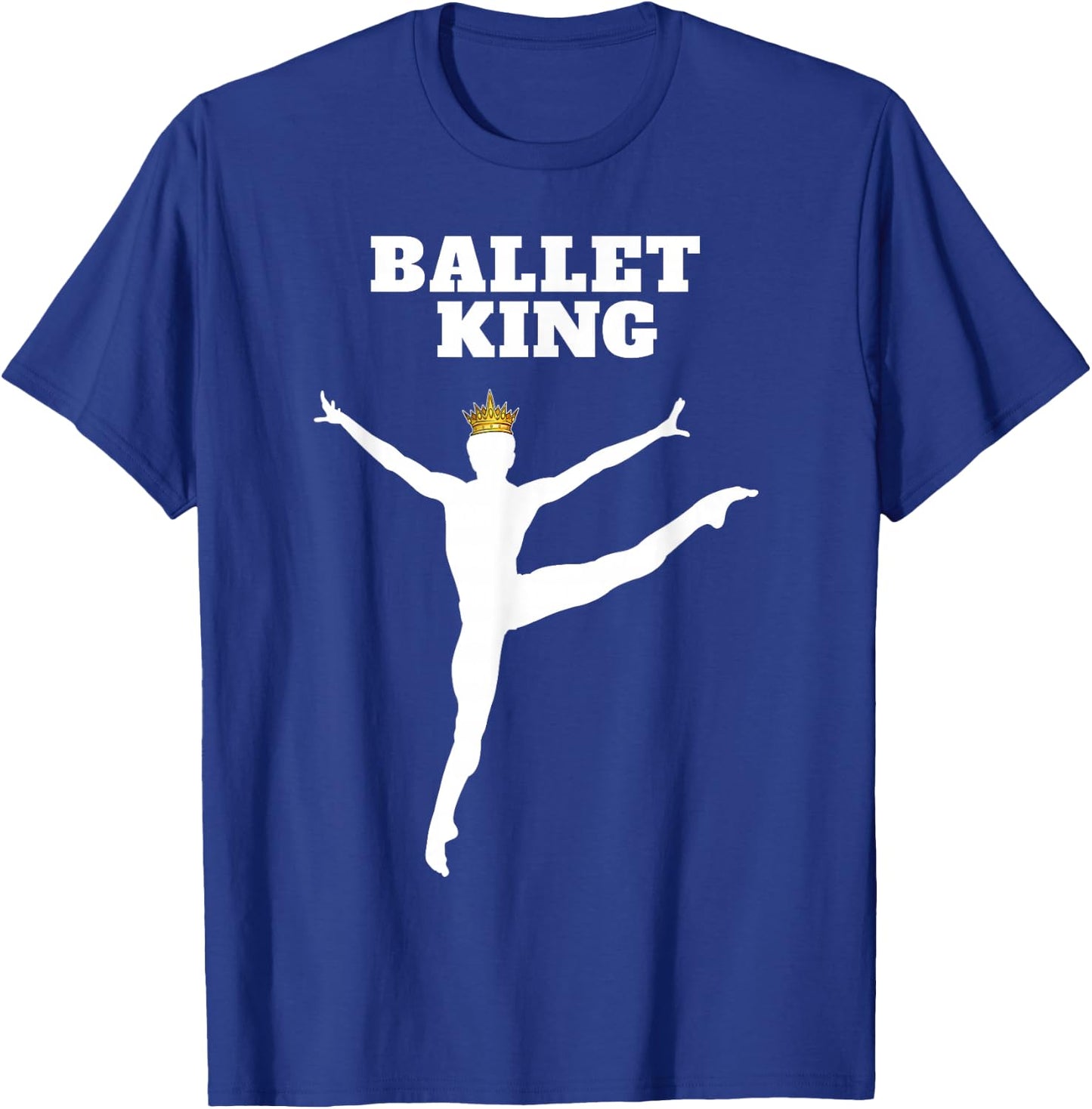 Ballet King | Ballet | Boys Ballet T-Shirt - T-Shirt | Royal