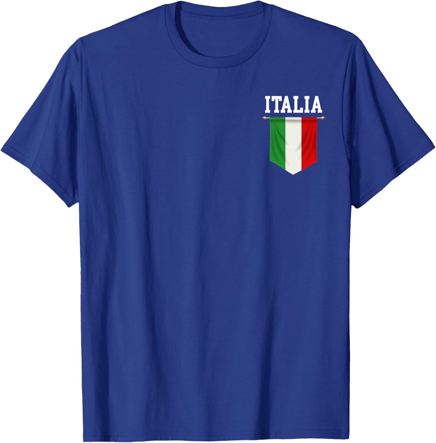 Italia Flag Italy Italian Italiano Family Men Women Kids T-Shirt - T-Shirt | Royal