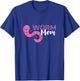 Worm Farmer Mom Mother Vermiculture Red Wiggler Worm Compost T-Shirt - T-Shirt | Royal