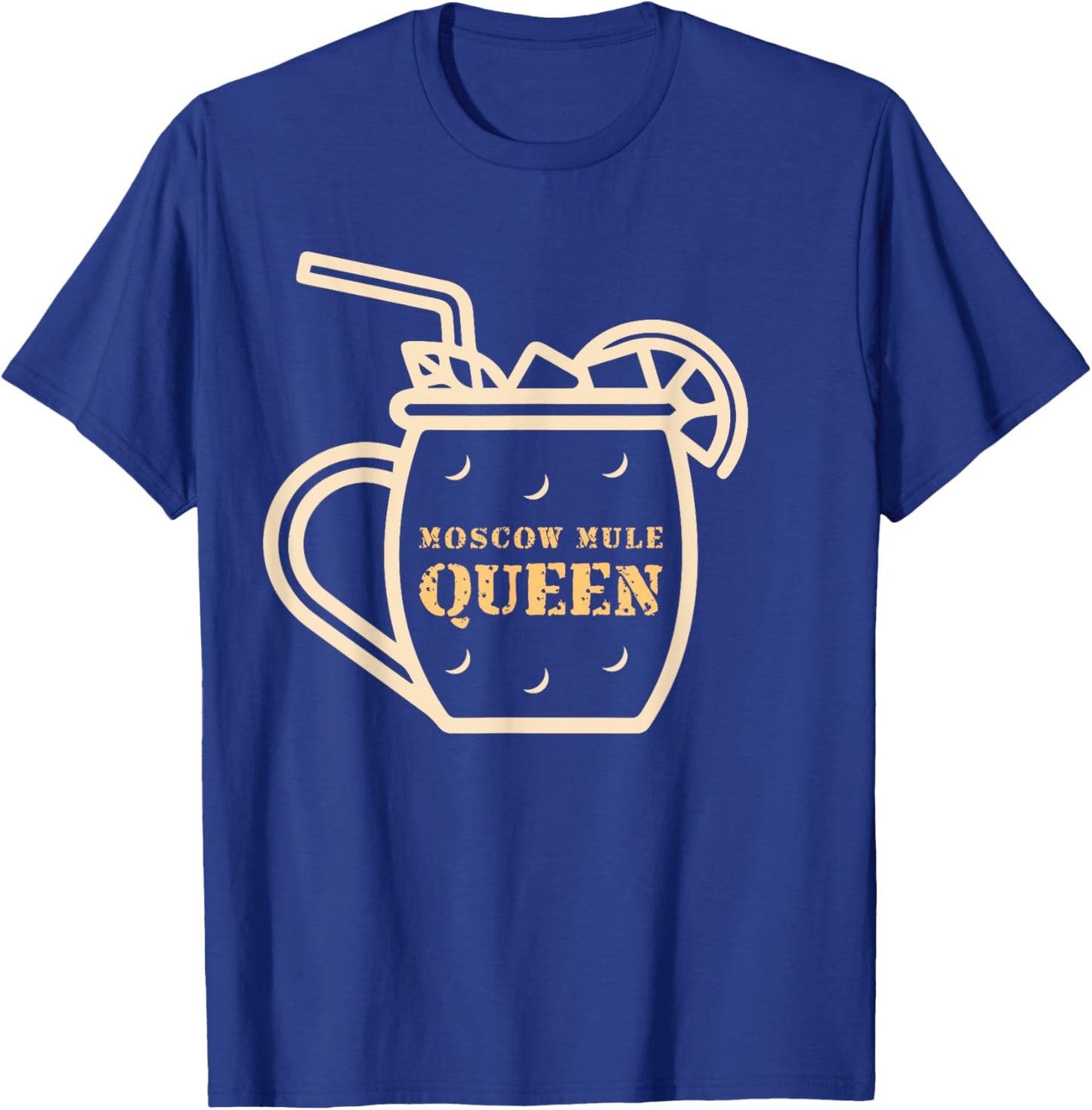 Moscow Mule Queen T-Shirt - T-Shirt | Royal