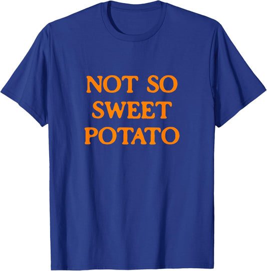 Not So Sweet Potato Thanksgiving Matching Outfits Couples T-Shirt - T-Shirt | Royal