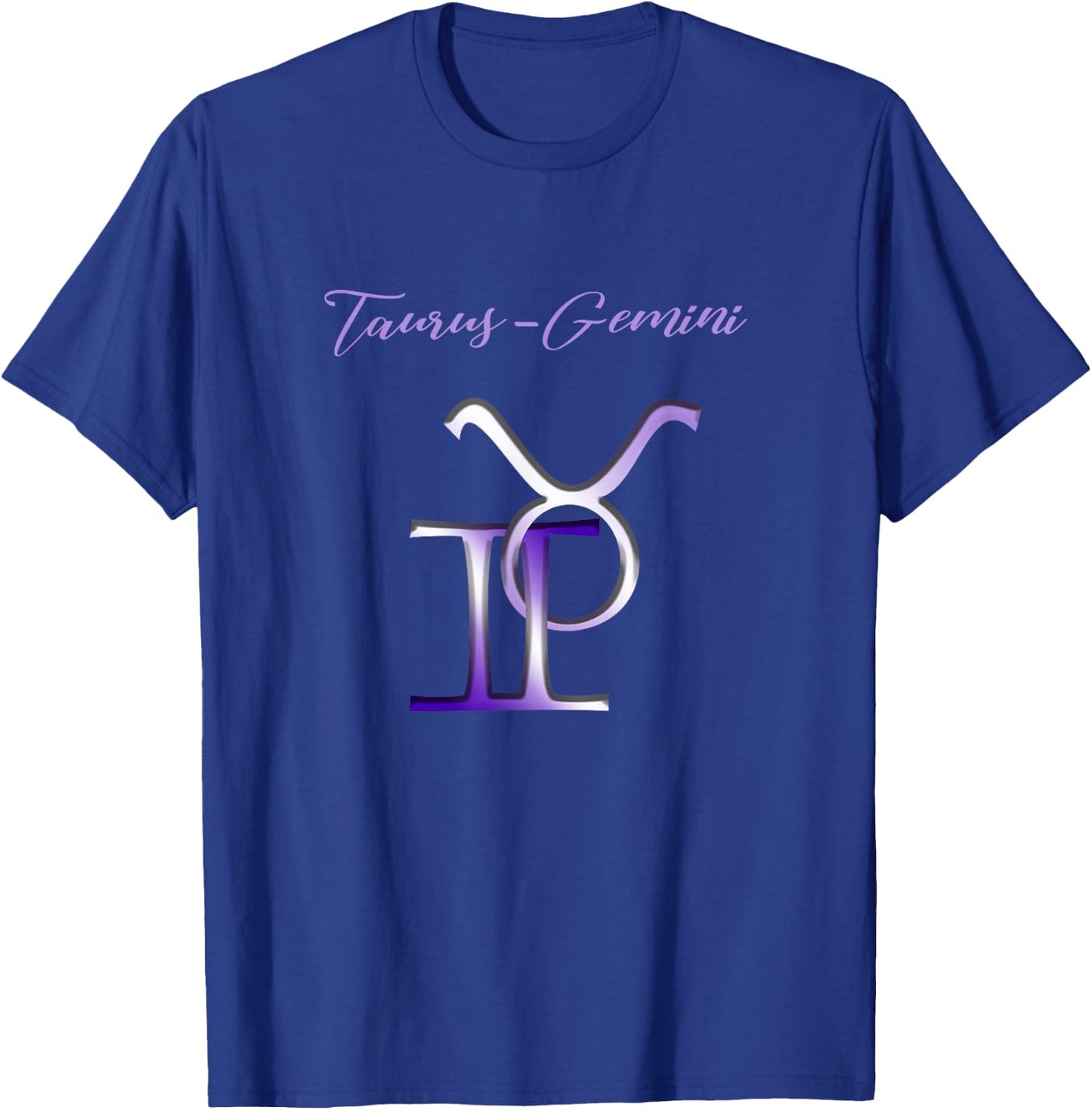 Taurus Gemini Cusp Zodiac Horoscope T-Shirt - T-Shirt | Royal