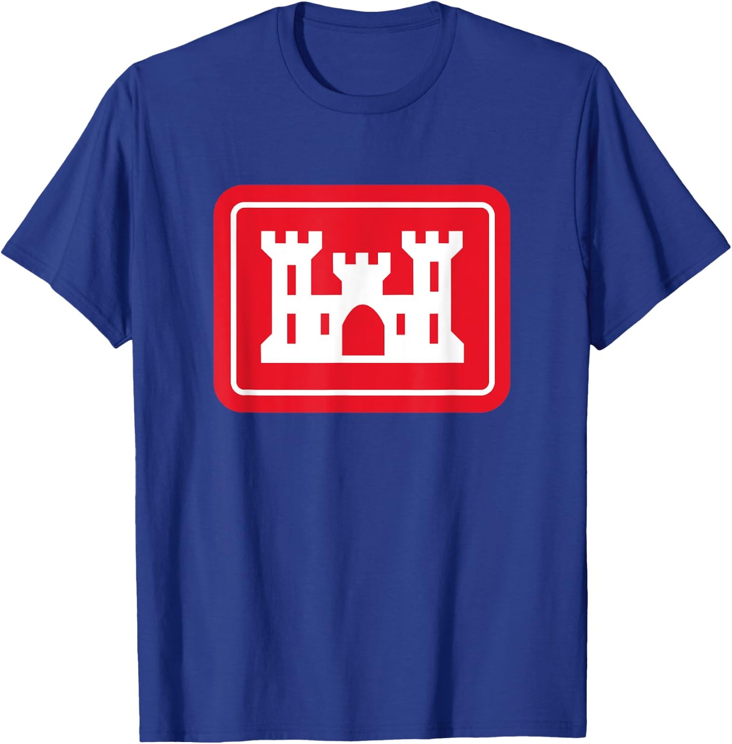 United States Army Corps of Engineers DOD Military Veteran T-Shirt - T-Shirt | Royal