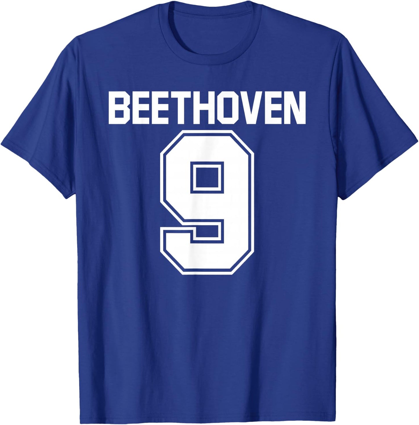 Beethoven 9th Symphony Composer T-Shirt - T-Shirt | Royal