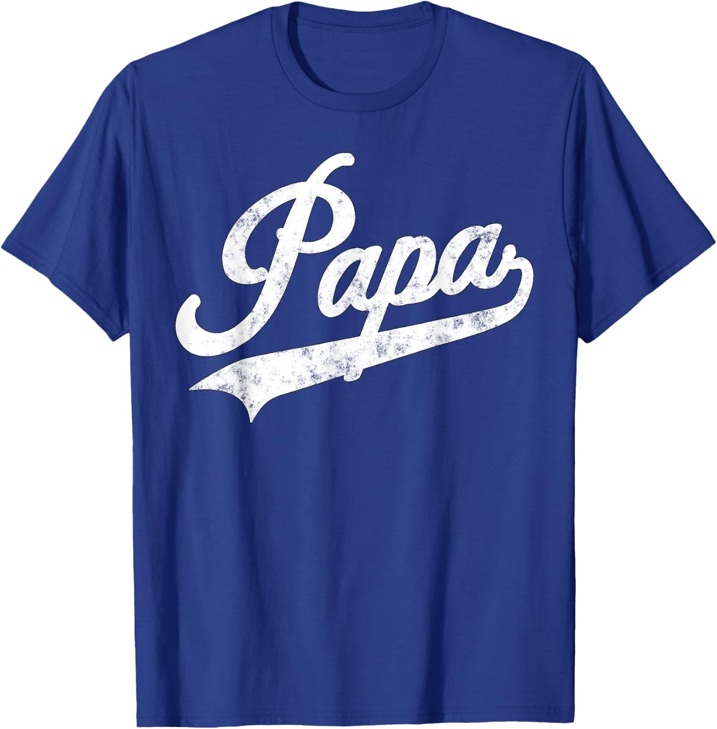 Papa Retro Style Father’s day Gift Funny Papa Grandpa T-Shirt - T-Shirt | Royal