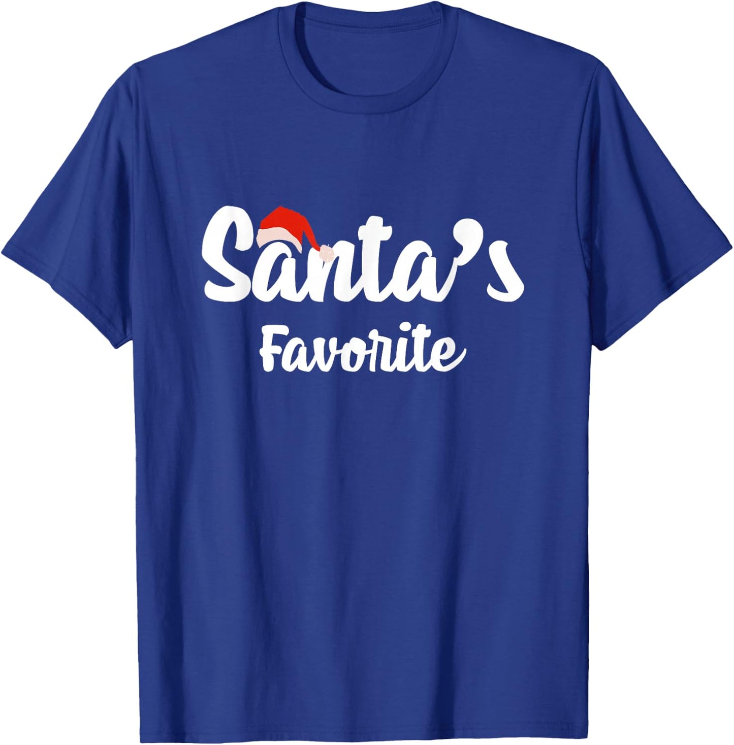 Santa’s Favorite Christmas T-Shirt - T-Shirt | Royal