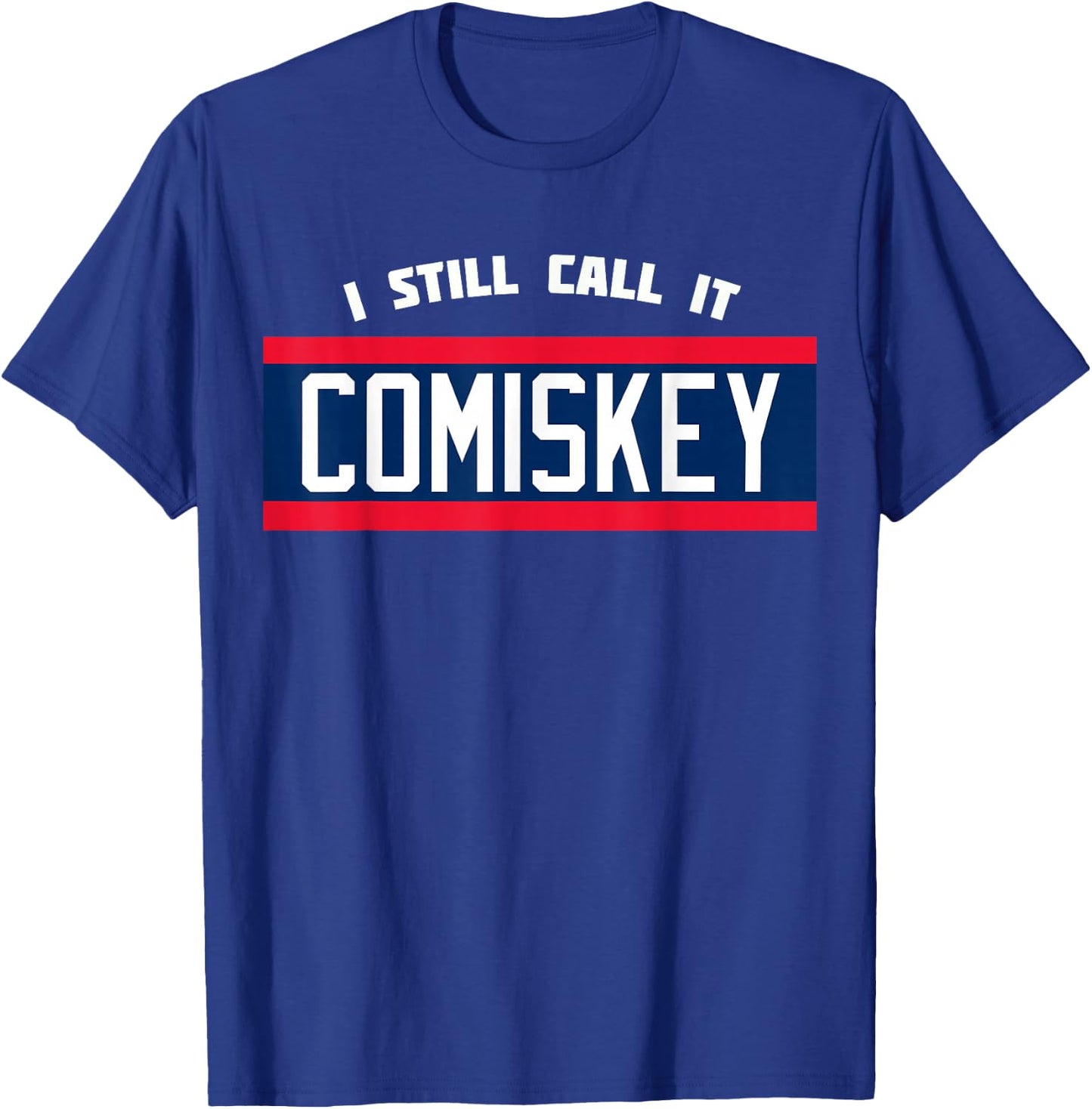 Retro Baseball 80's Throwback Style-I Still Call It Comiskey T-Shirt - T-Shirt | Royal