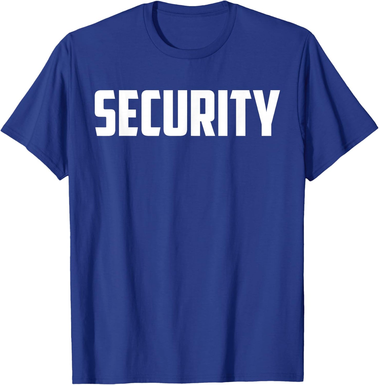 Security Shirts Cool Security Gaurd Costume T-Shirt - T-Shirt | Royal