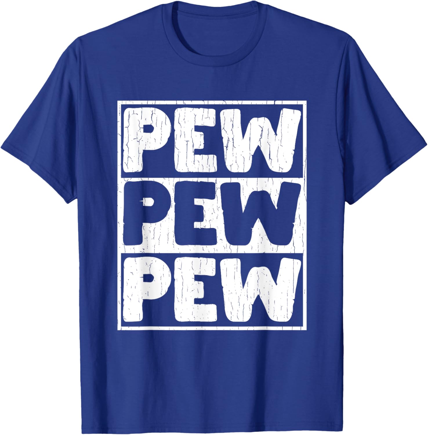 Pew Pew Pew T-Shirt - T-Shirt | Royal