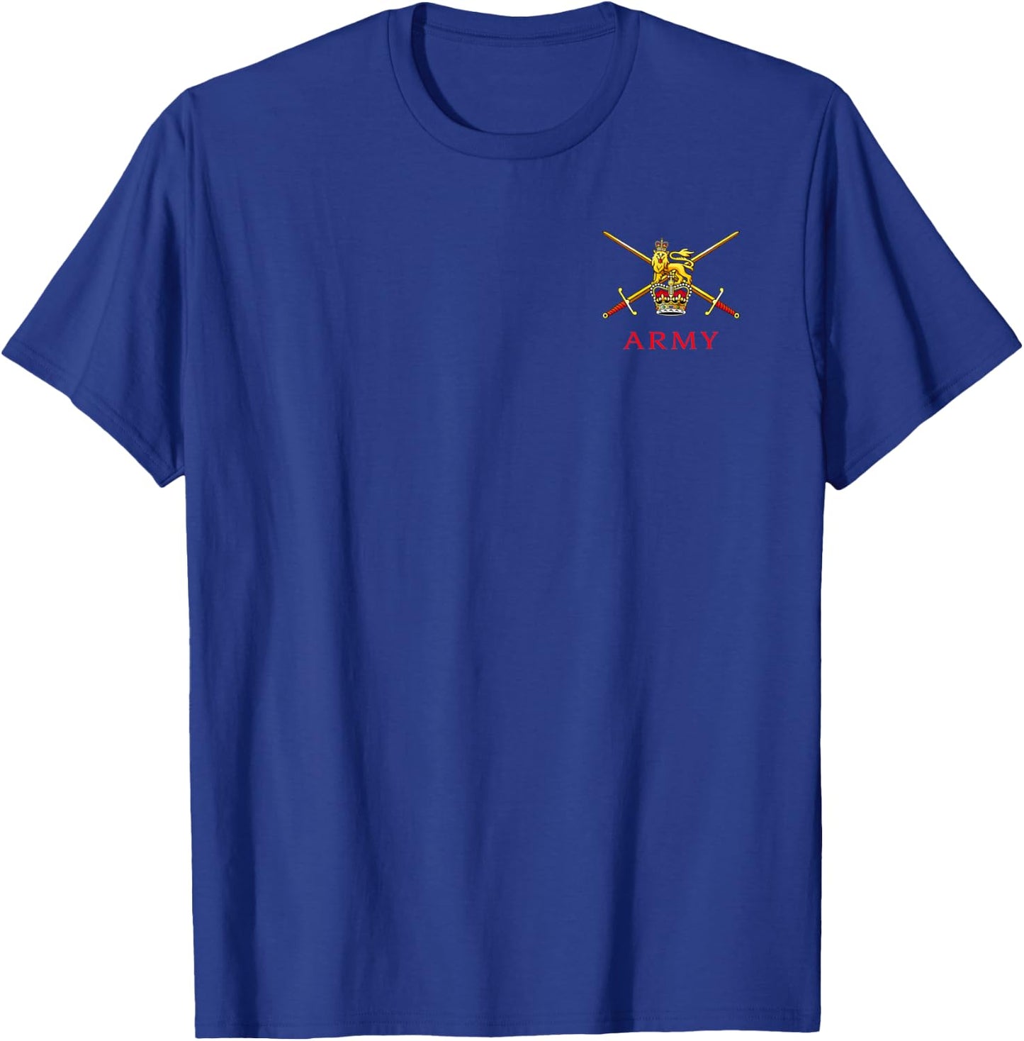 British Army UK Warfare Military Veteran Training T-Shirt - T-Shirt | Royal