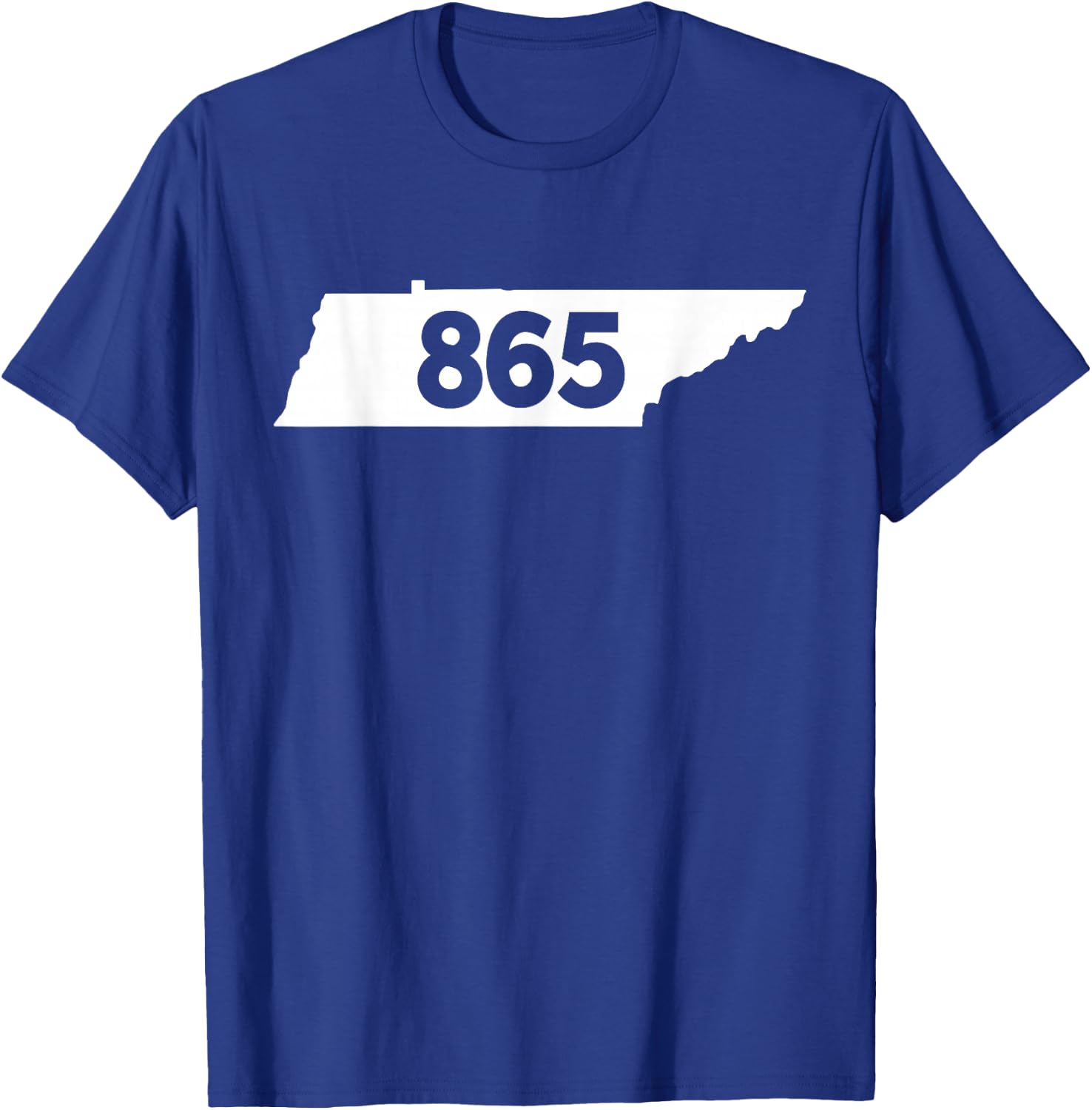 Tennessee 865 Area Code T-Shirt - T-Shirt | Royal