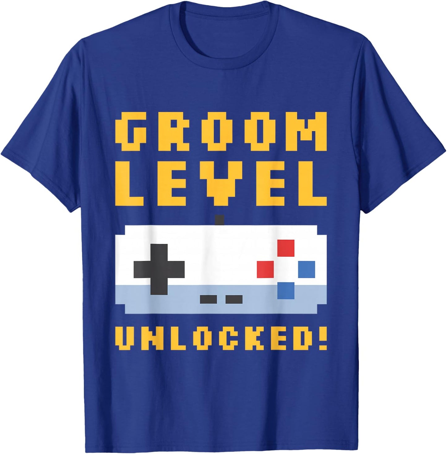 Groom Level Unlocked - Stag Night Stag Night Groomsmen Getaway T-Shirt - T-Shirt | Royal